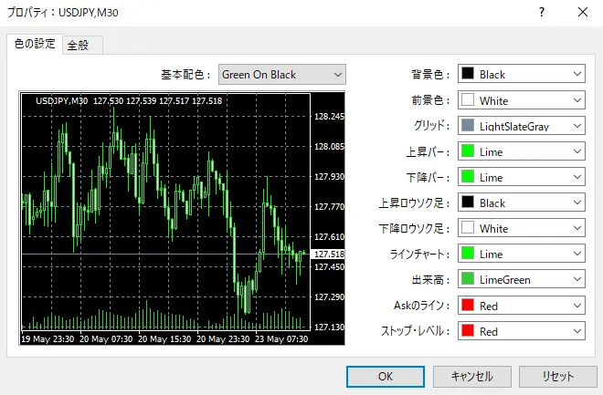 GreenOnBlack