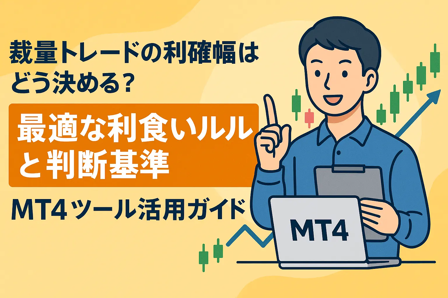 裁量トレードの利確幅はどう決める?最適な利食いルールと判断基準|MT4ツール活用ガイド
