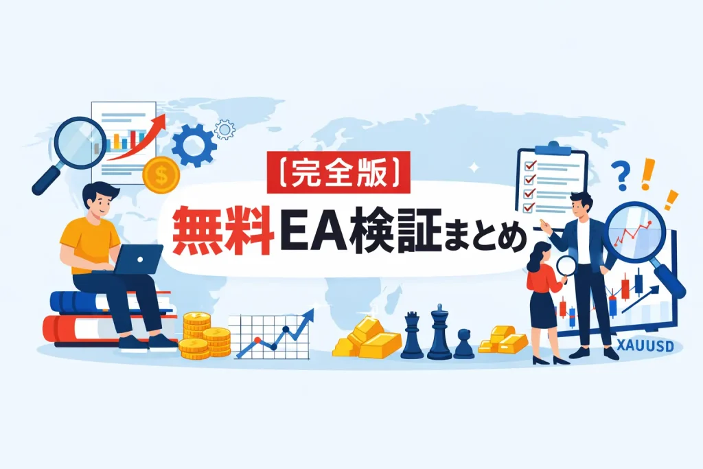 【完全版】無料EA検証まとめ