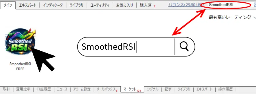 Smoothed RSI-Markets