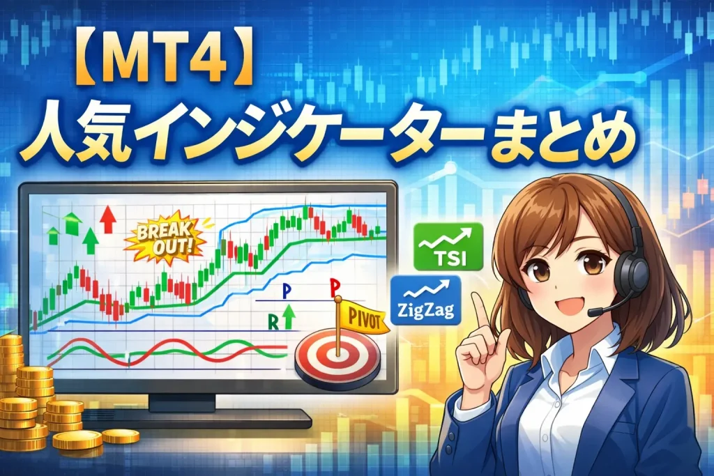 【MT4】人気インジケーターまとめ