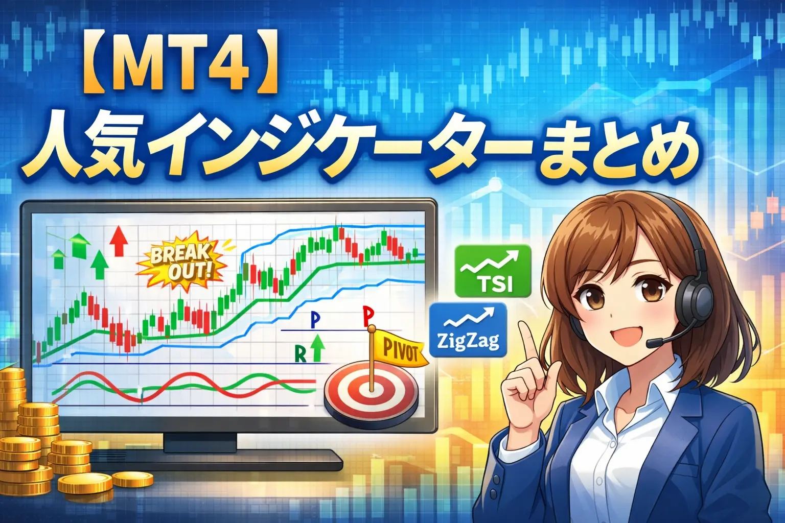 【MT4】人気インジケーターまとめ